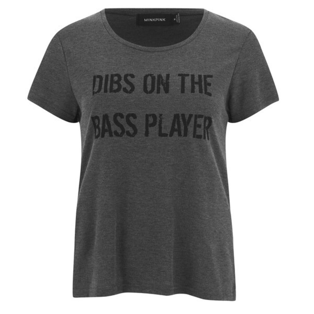 MINK PINK🎸 DIBS ON THE BASS PLAYER SHIRT